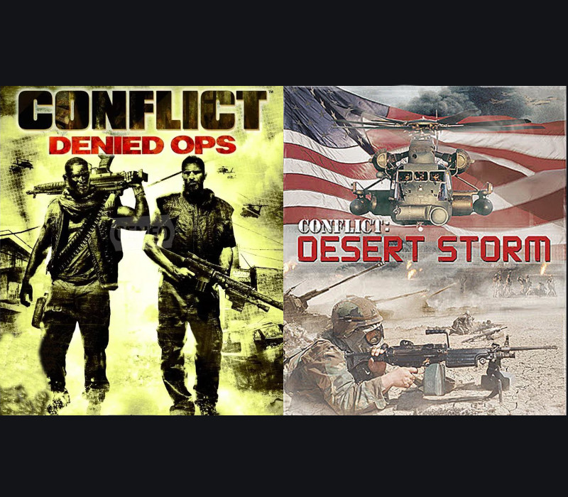 Conflict: Denied Ops + Desert Storm Steam CD Key Logo
