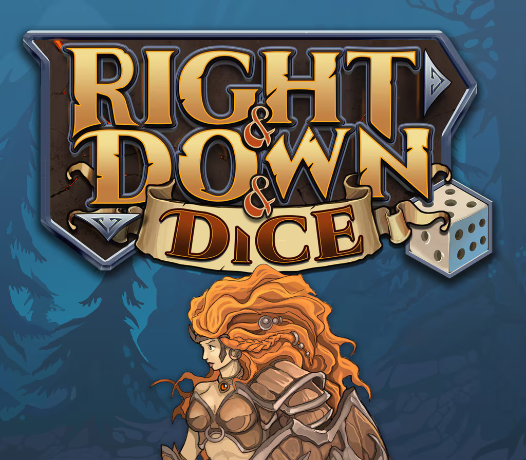 Right and Down and Dice PC Steam CD Key Logo