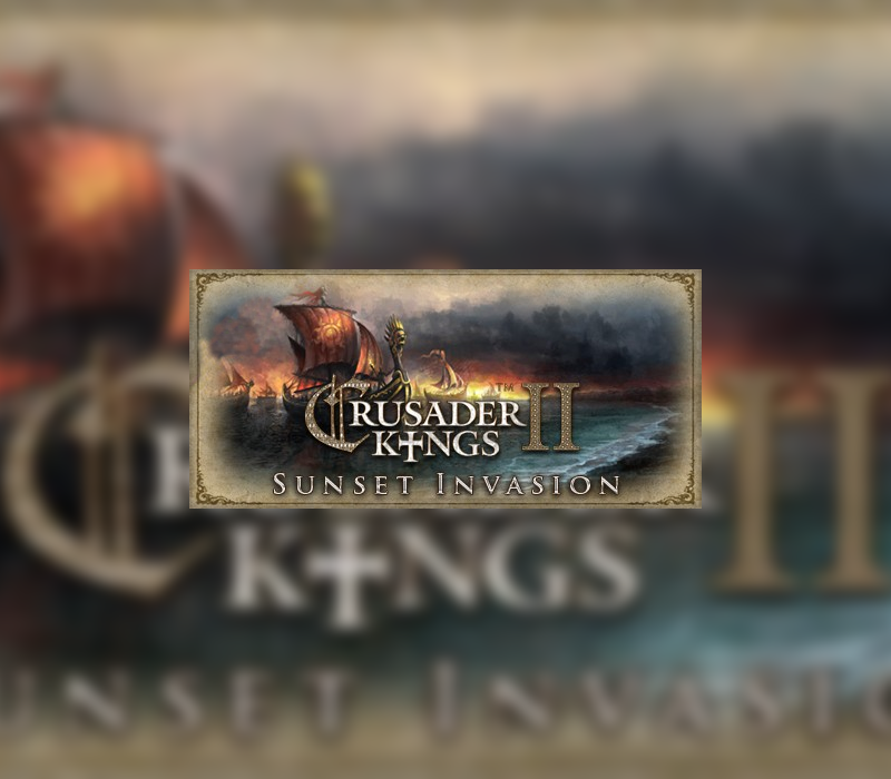 Crusader Kings II - Sunset Invasion DLC PC Steam CD Key Logo
