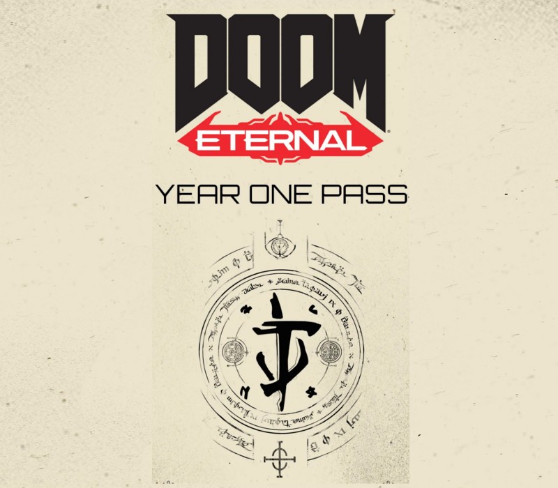 DOOM Eternal - Year One Pass DLC PC Steam CD Key Logo