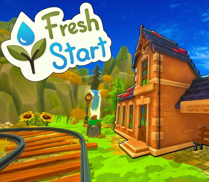 Fresh Start Cleaning Simulator PC Steam CD Key Logo