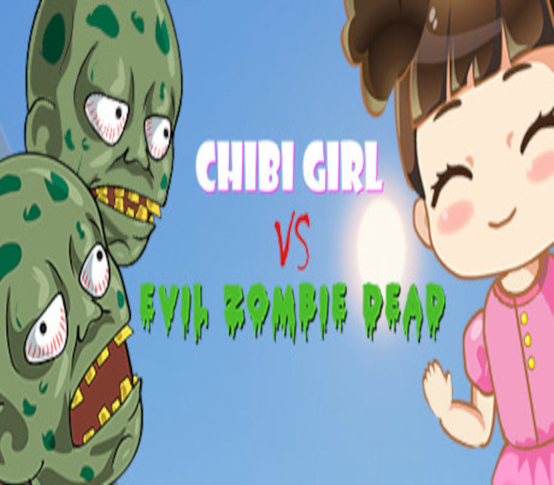 Chibi Girl Vs Evil Zombie Dead Steam CD Key Logo