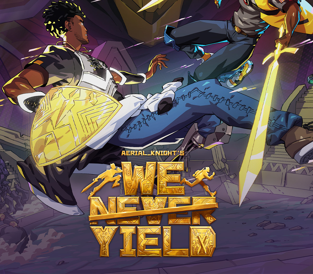Aerial_Knight's We Never Yield PC Steam CD Key Logo