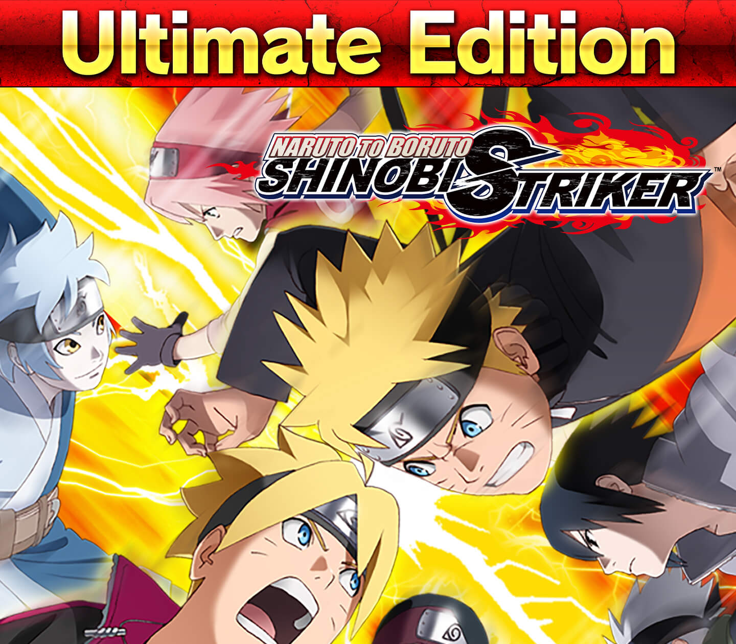 NARUTO TO BORUTO: SHINOBI STRIKER - Ultimate Edition Upgrade DLC PC Steam CD Key Logo