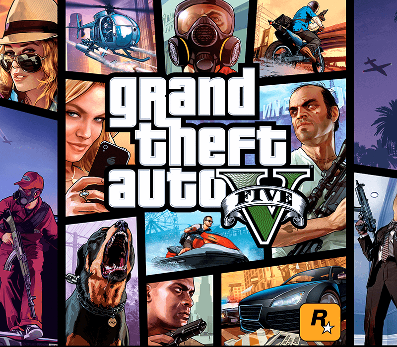Grand Theft Auto V PC Rockstar Digital Download CD Key Logo