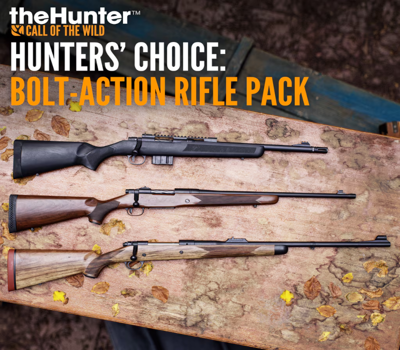 theHunter: Call of the Wild - Hunters Choice: Bolt-Action Rifle Pack DLC PC Steam CD Key Logo