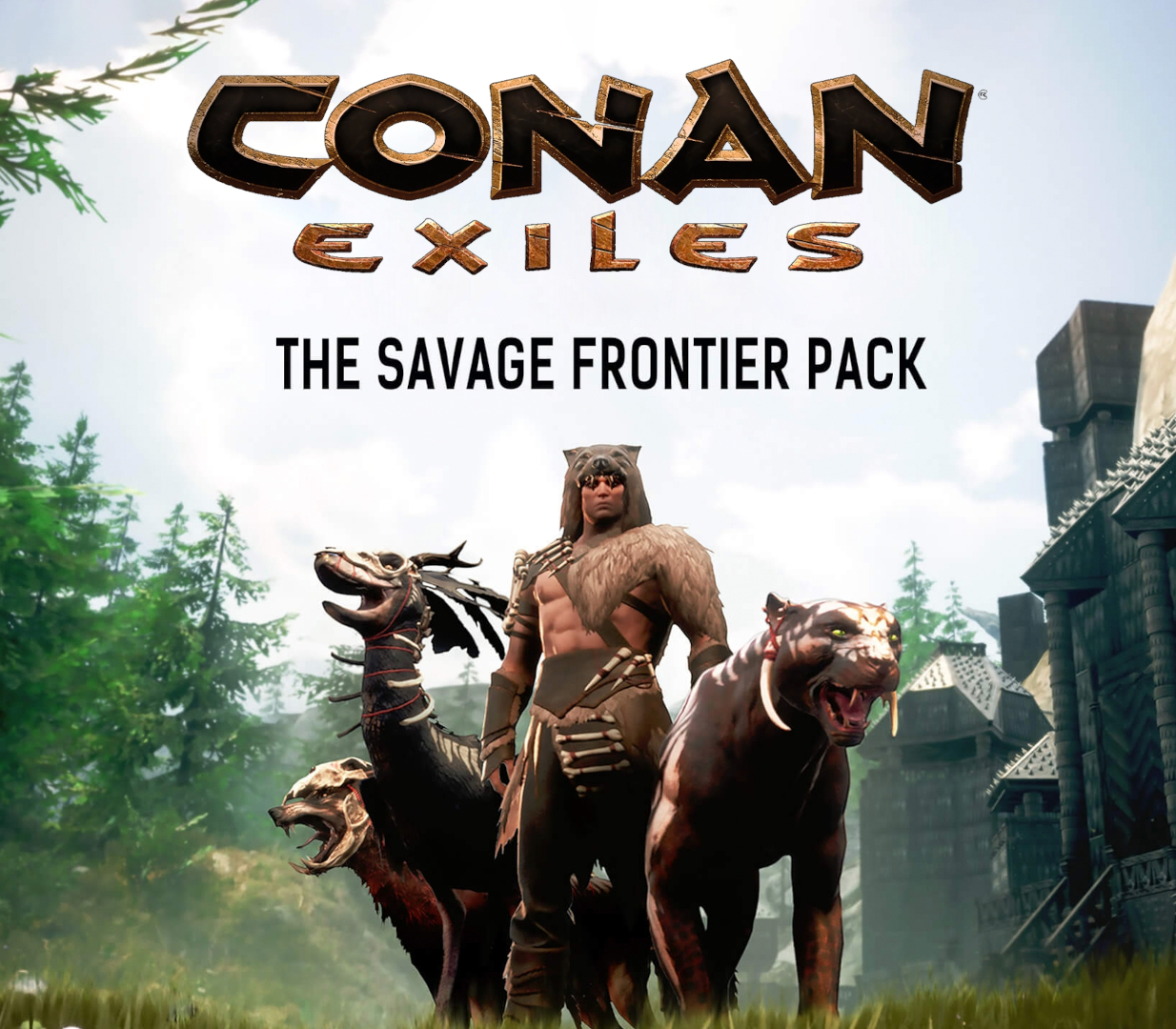 Conan Exiles Enhanced - The Savage Frontier Pack DLC PC Steam CD Key Logo