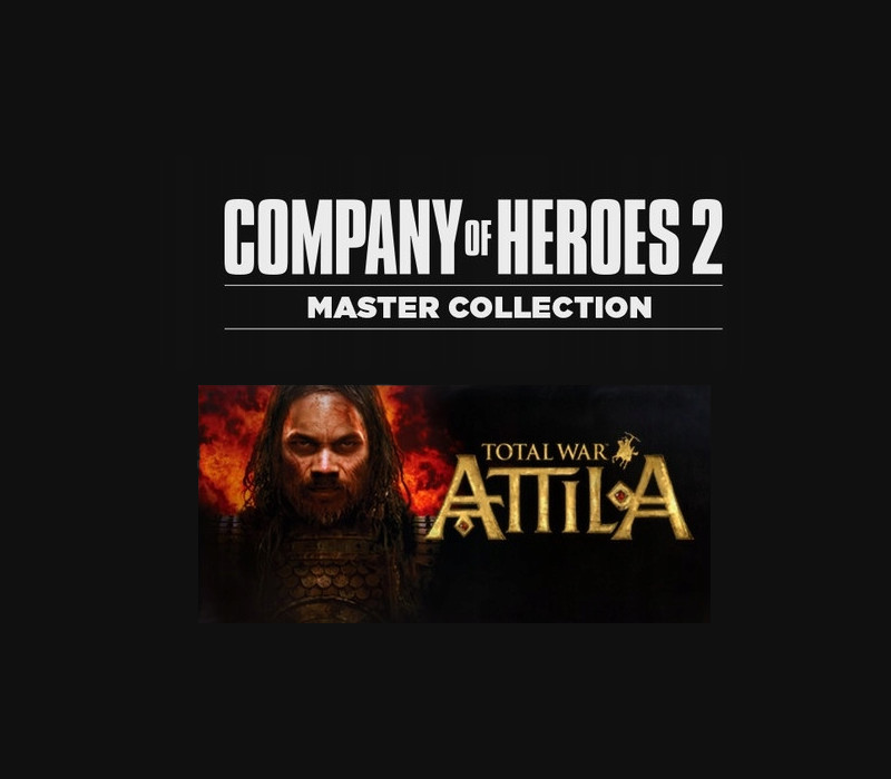 Total War: ATTILA + Company of Heroes 2: Master Collection PC Steam CD Key Logo