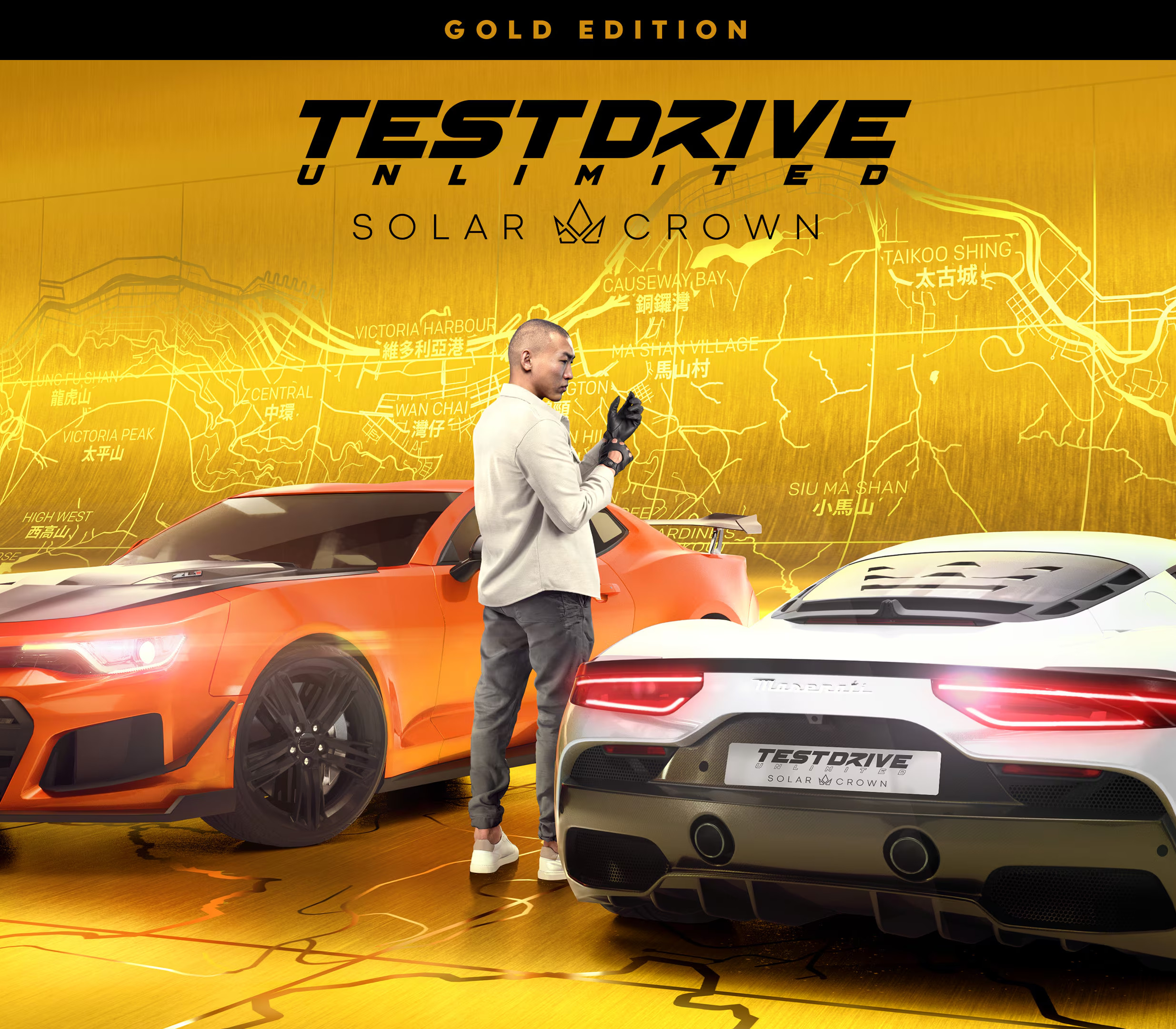 Test Drive Unlimited Solar Crown Gold Edition EU PC Steam CD Key Logo