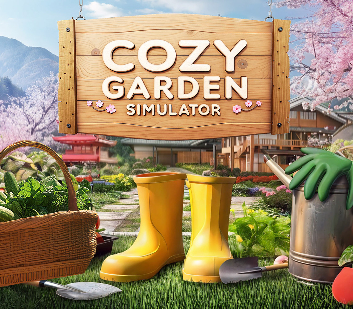 Cozy Gardener Simulator PC Steam CD Key Logo