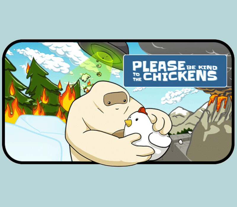 Please Be Kind To The Chickens PC Steam CD Key Logo
