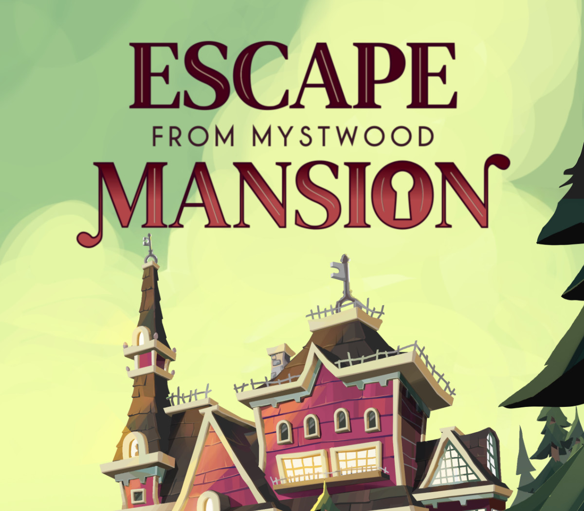 Escape From Mystwood Mansion PC Steam CD Key Logo