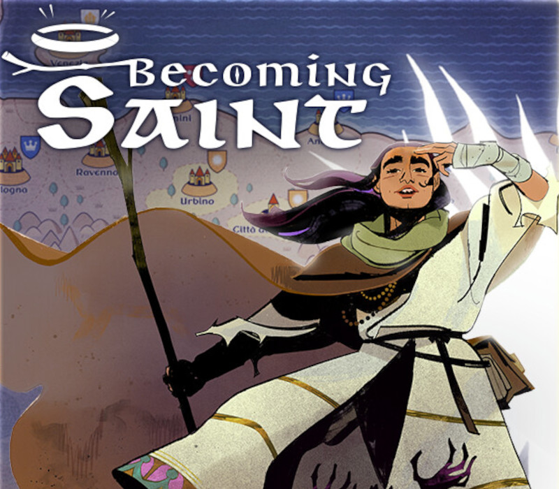 Becoming Saint PC Steam CD Key Logo