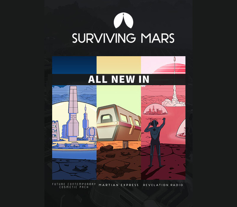 Surviving Mars - All New In Bundle DLC PC Steam CD Key Logo