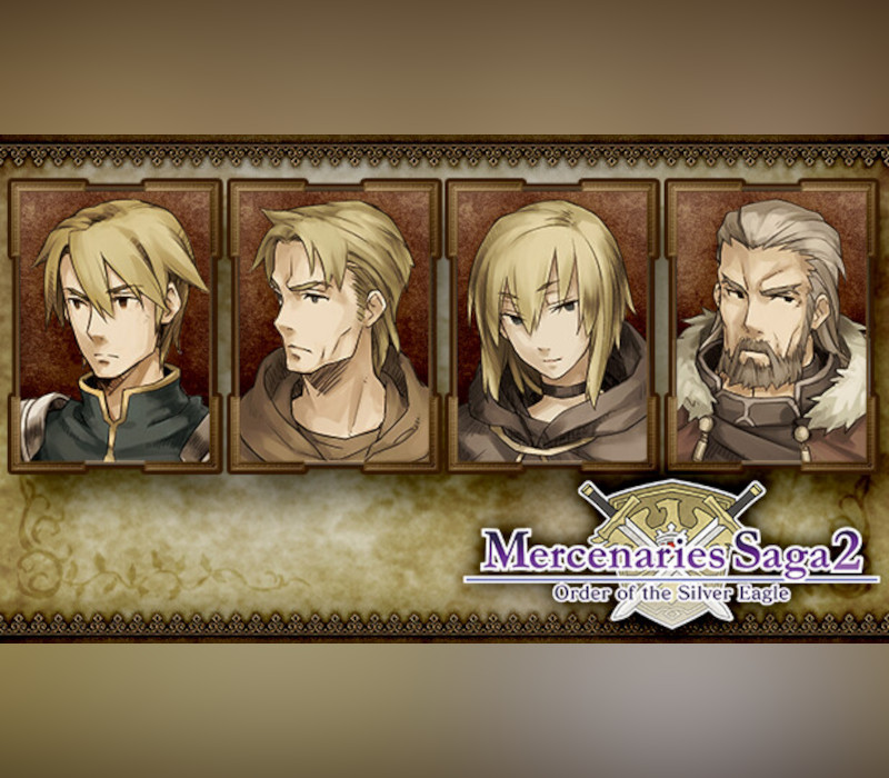 Mercenaries Saga 2 -Order of the Sliver Eagle- PC Steam CD Key Logo