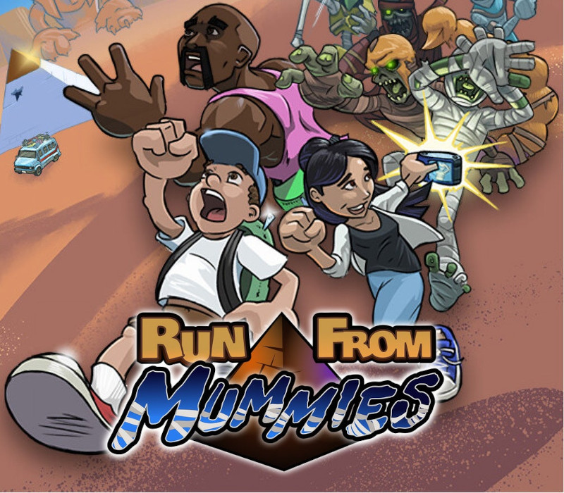 Run From Mummies PC Steam CD Key Logo