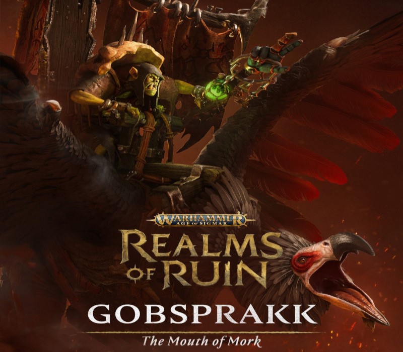 Warhammer Age of Sigmar: Realms of Ruin - The Gobsprakk, The Mouth of Mork Pack DLC PC Steam CD Key Logo