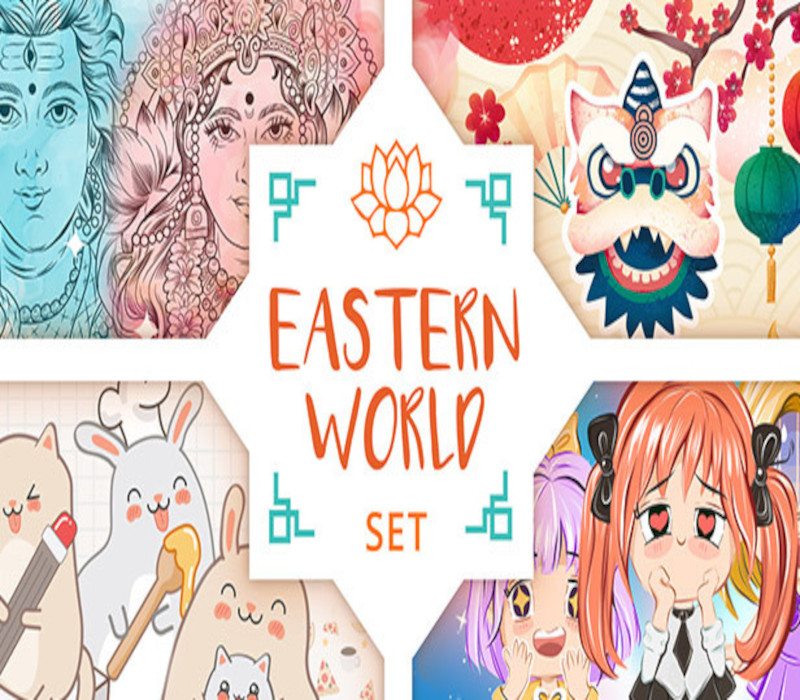 Movavi Video Editor Plus 2022 - Eastern World Set DLC Steam CD Key Logo