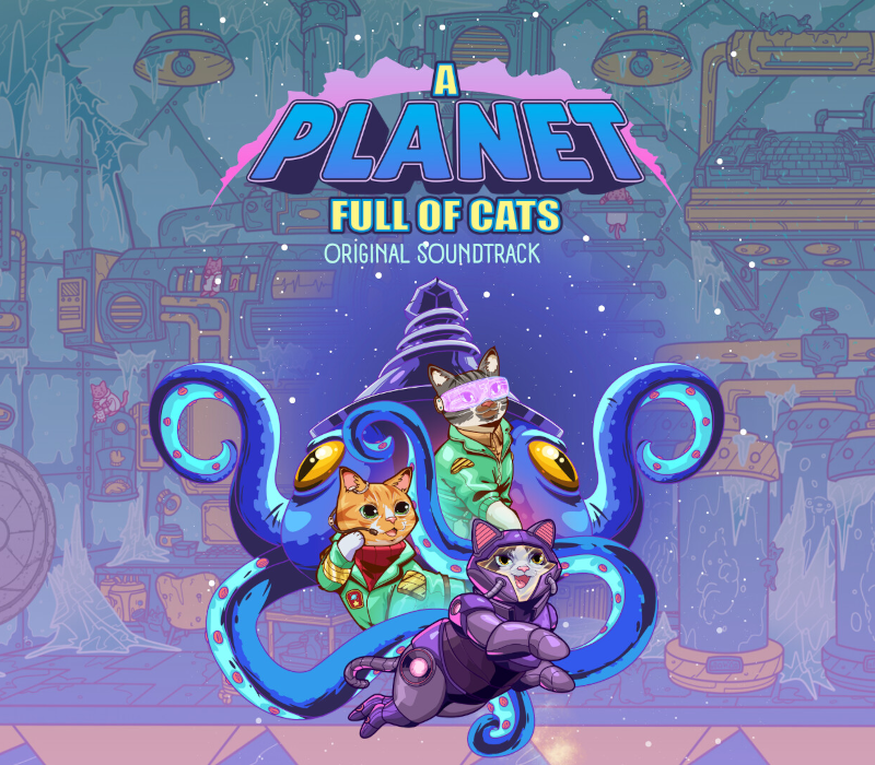 A Planet Full of Cats PC Steam CD Key Logo