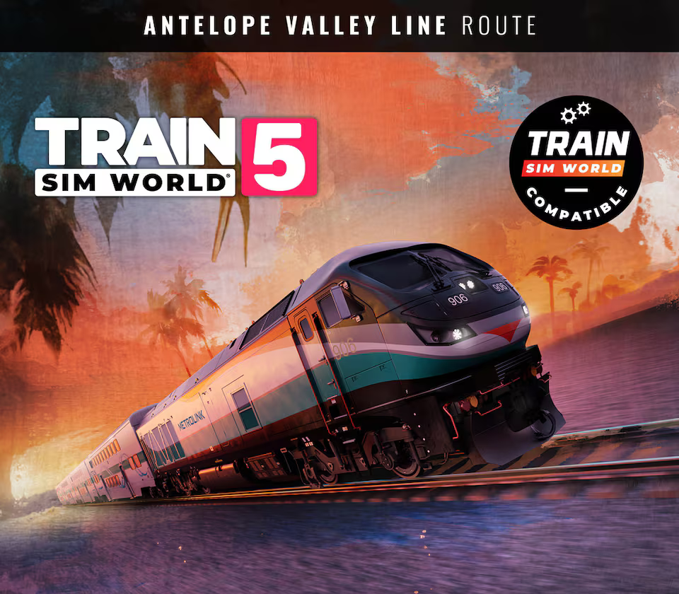 Train Sim World 5 - Metrolink Antelope Valley Line: Los Angeles - Lancaster Route Add-On EU XBOX One / Xbox Series X|S CD Key Logo
