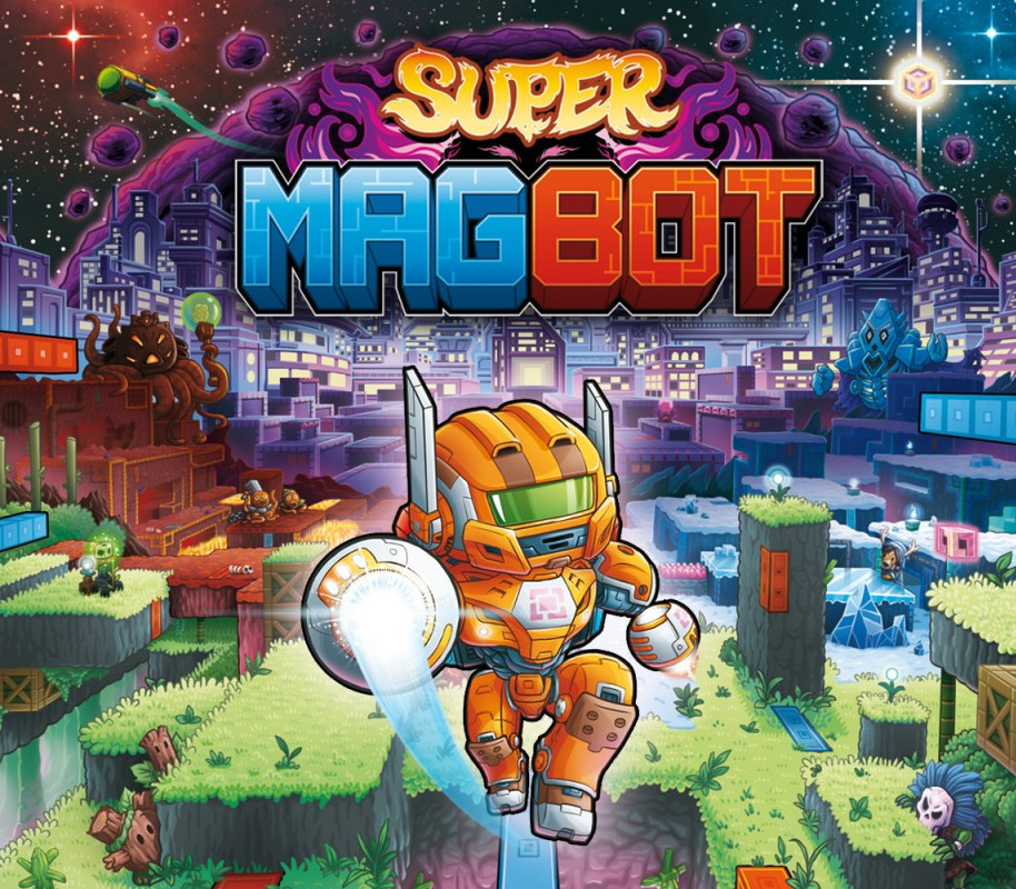 Super Magbot PC Steam CD Key Logo