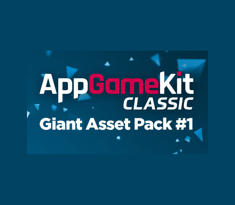 AppGameKit Classic - Giant Asset Pack 1 DLC EU Steam CD Key Logo