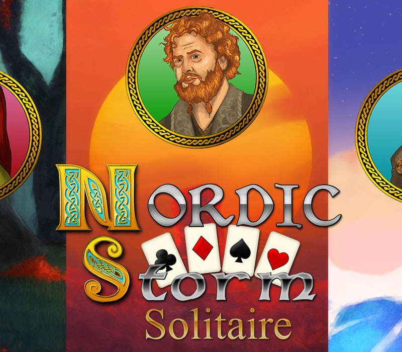 Nordic Storm Solitaire PC Steam CD Key Logo