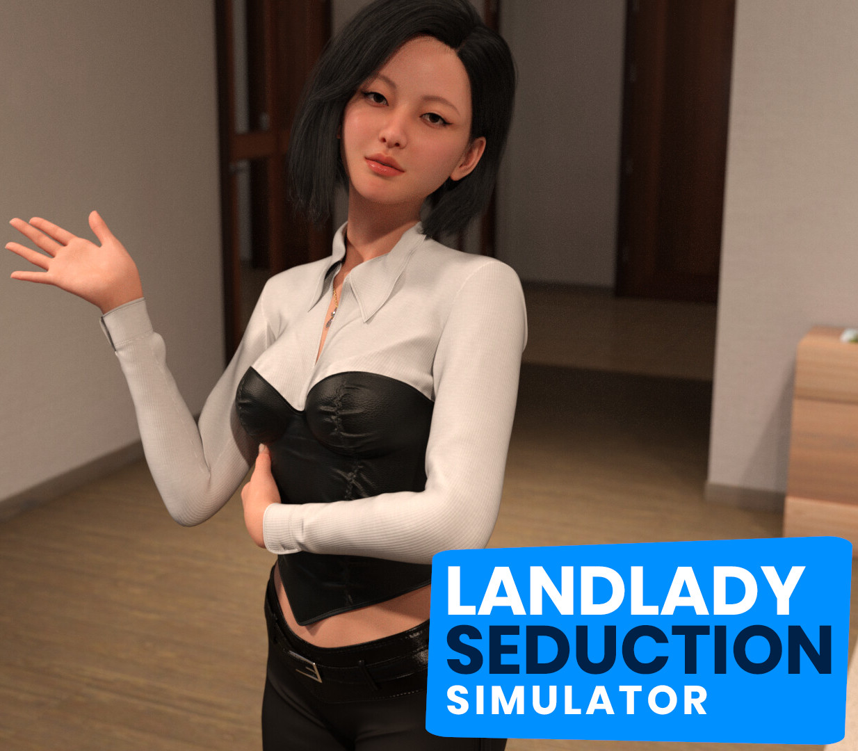Landlady Seduction Simulator RoW PC Steam CD Key Logo
