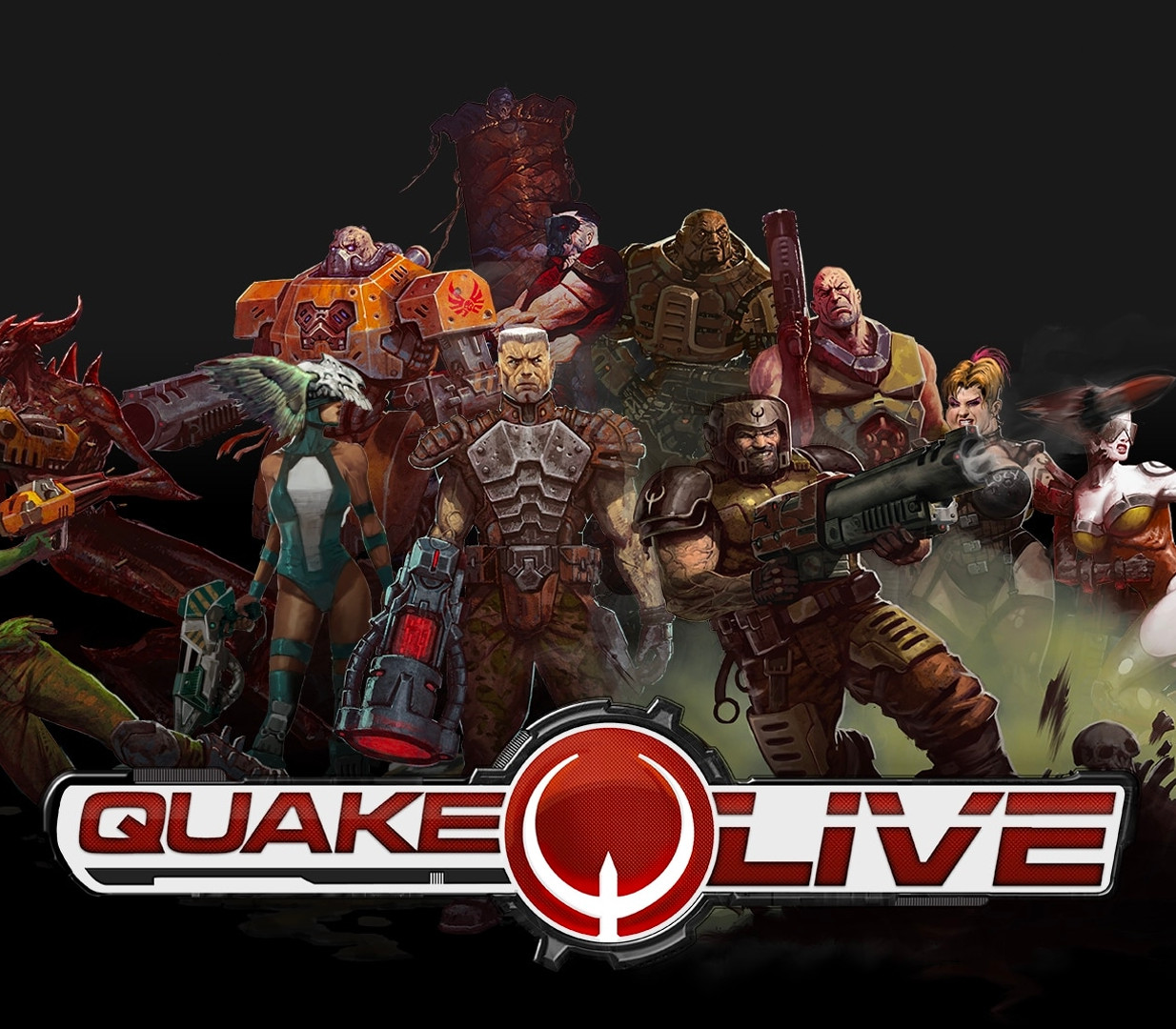 Quake Live Steam CD Key Logo