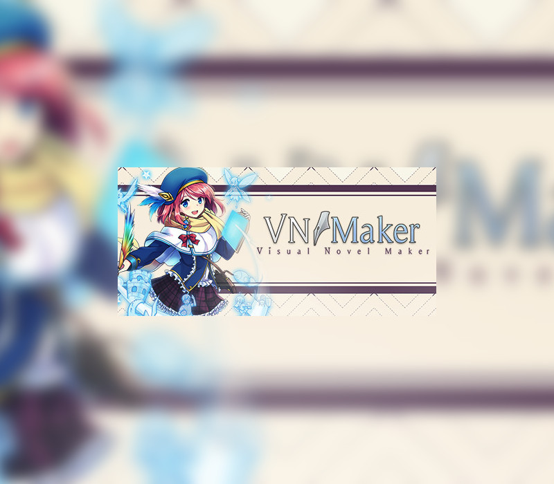 Visual Novel Maker + Live2D Steam CD Key Logo
