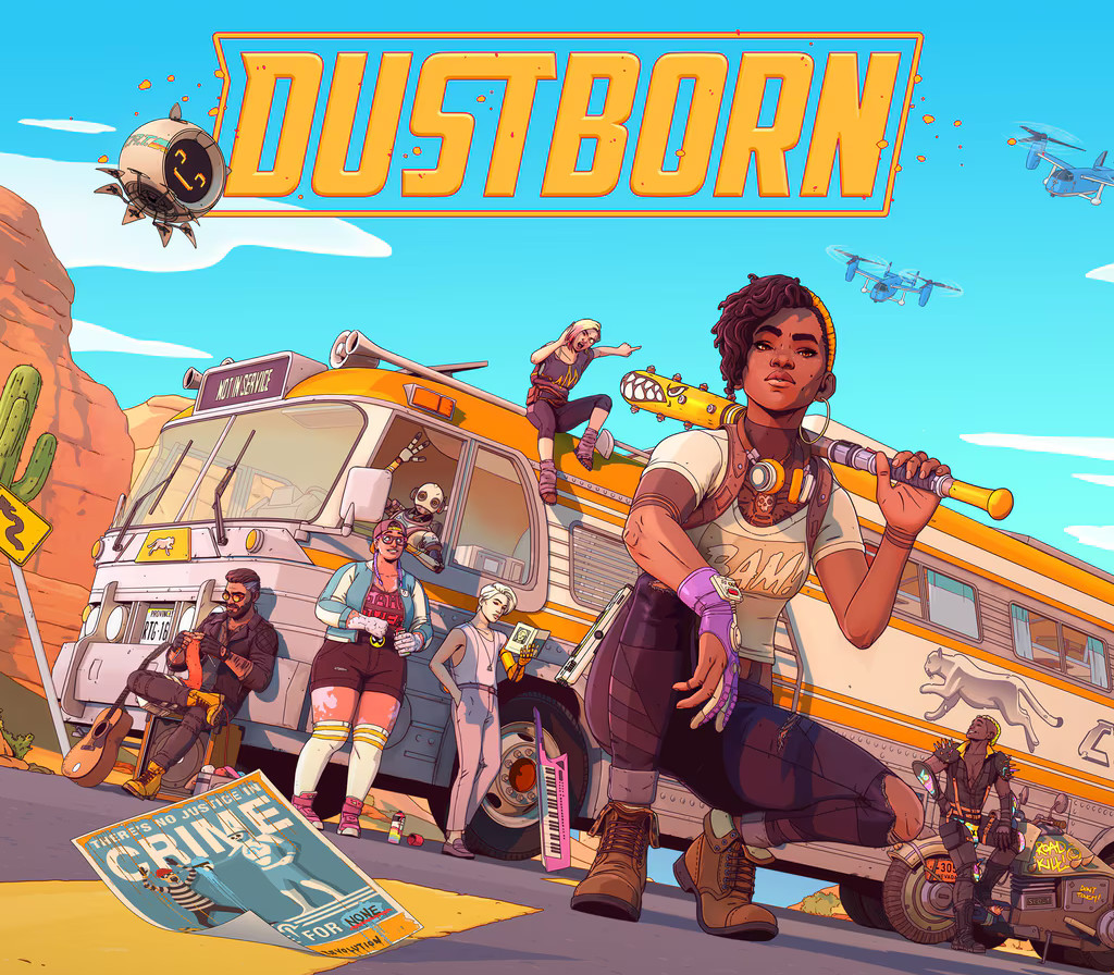 Dustborn RoW PC Steam CD Key Logo