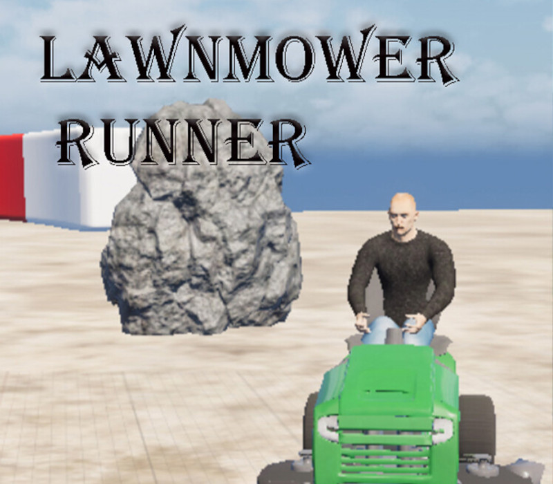 Lawnmower Runner PC Steam CD Key Logo