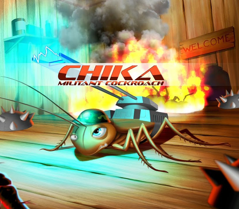 Chika Militant Cockroach Steam CD Key Logo
