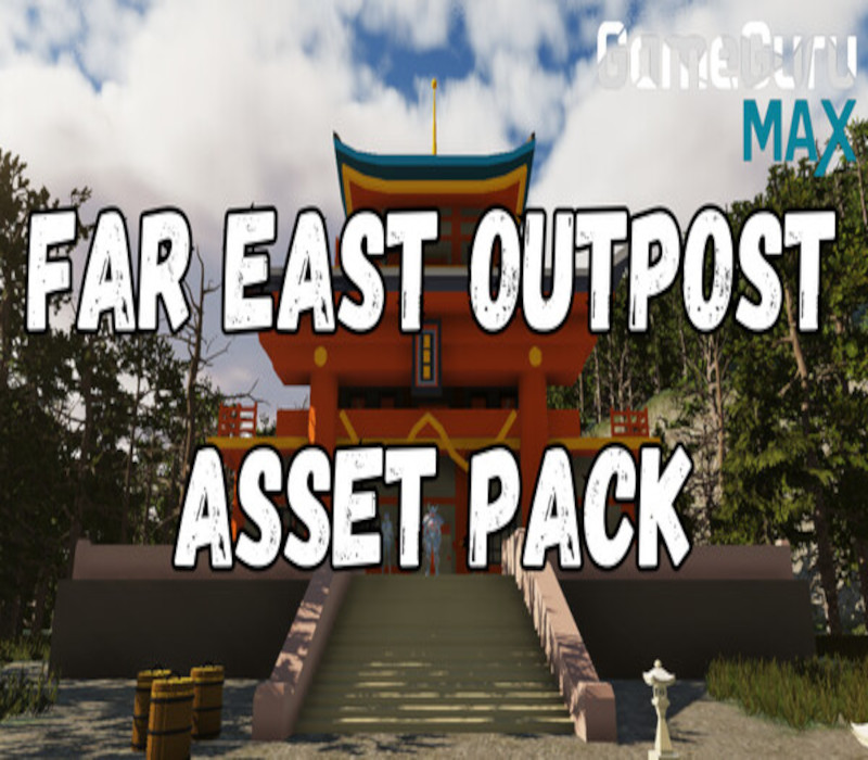 GameGuru MAX - Low Poly Asset Pack - Far East Outpost DLC PC Steam CD Key Logo
