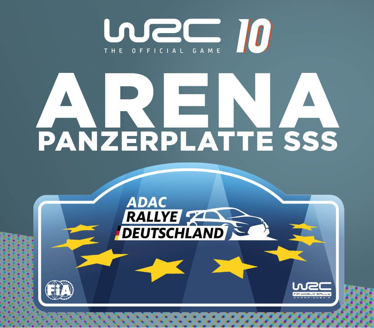 WRC 10 - Arena Panzerplatte SSS DLC Steam CD Key Logo