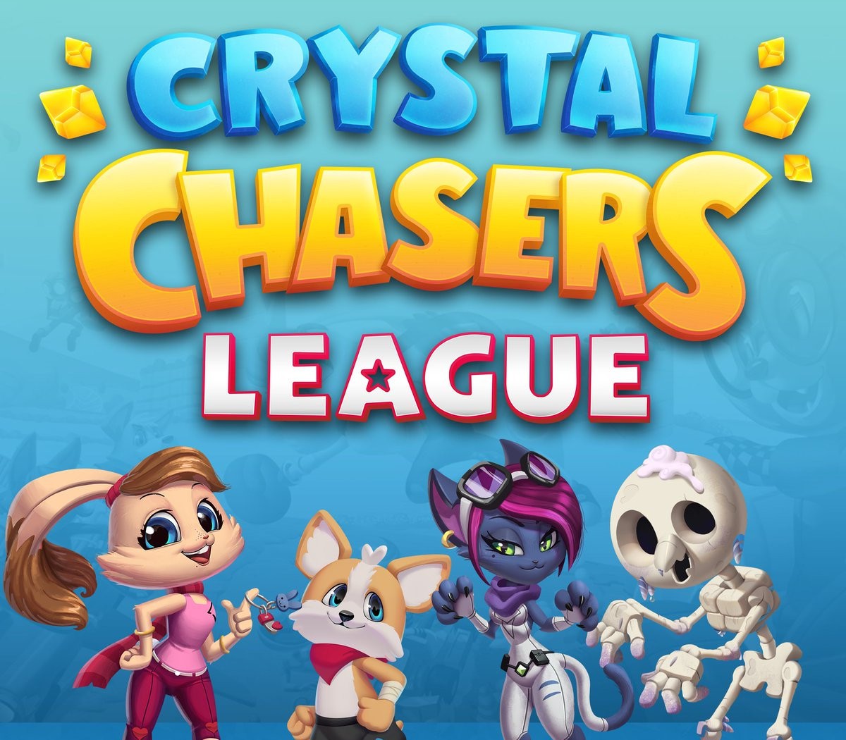 Crystal Chasers League PC Steam CD Key Logo