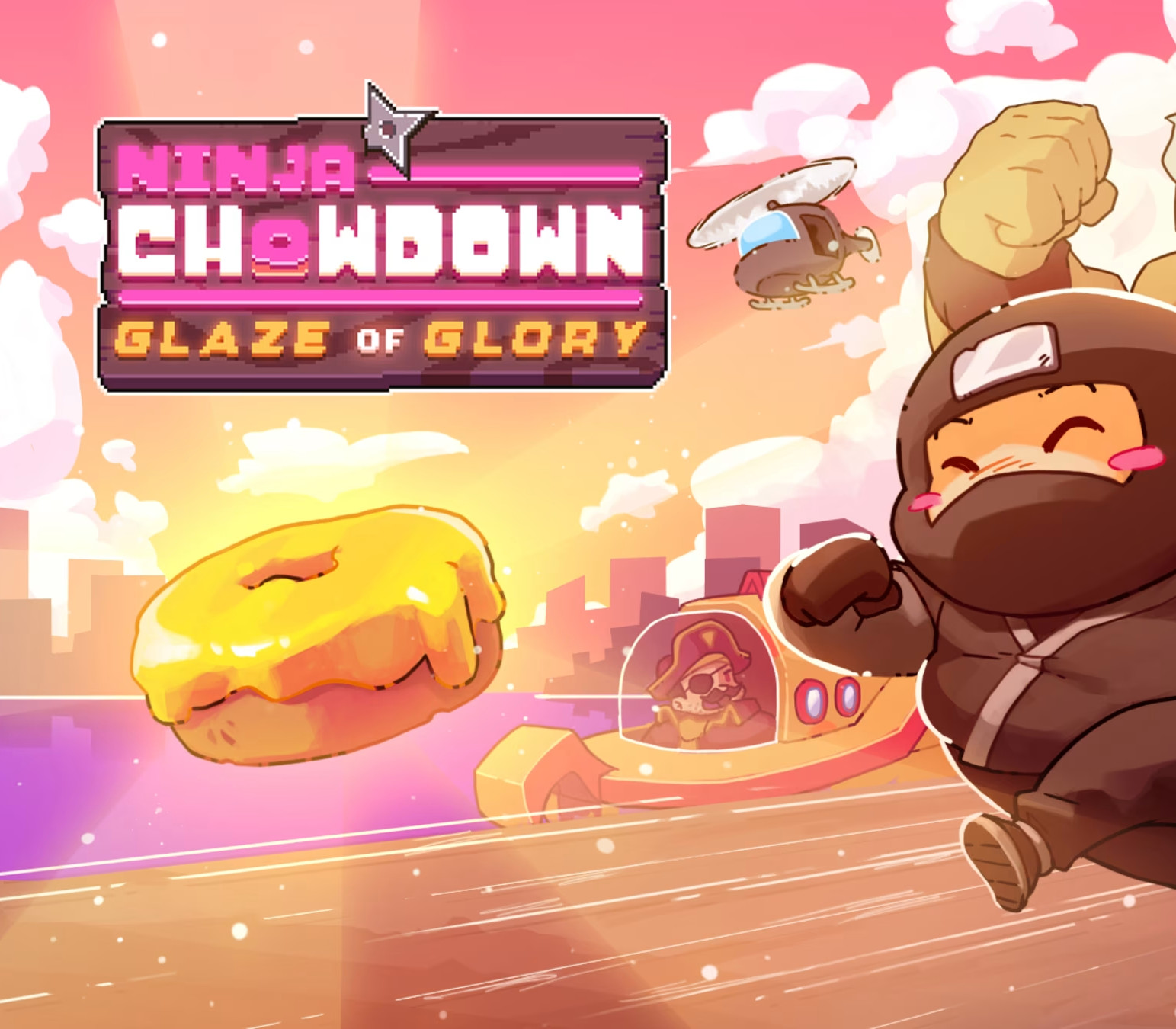 Ninja Chowdown: Glaze of Glory PC Steam CD Key Logo