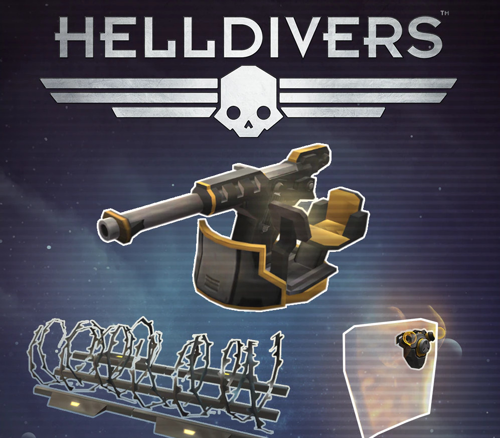 HELLDIVERS - Entrenched Pack DLC PC Steam CD Key Logo