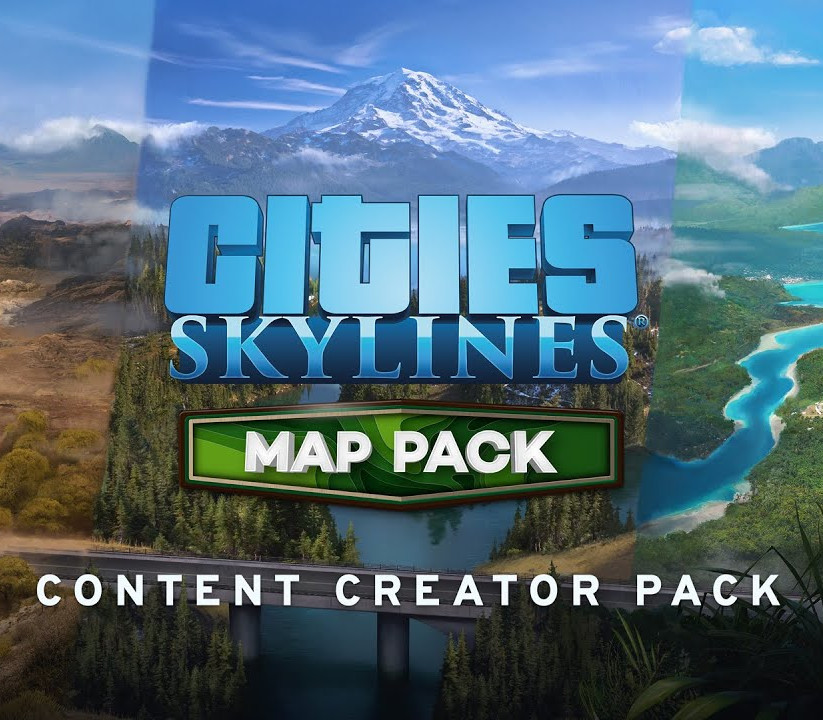 Cities: Skylines - Content Creator Pack: Map Pack DLC Steam CD Key Logo