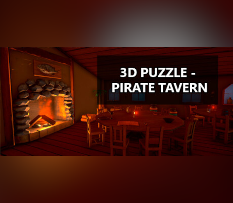 3D PUZZLE - Pirate Tavern PC Steam CD Key Logo