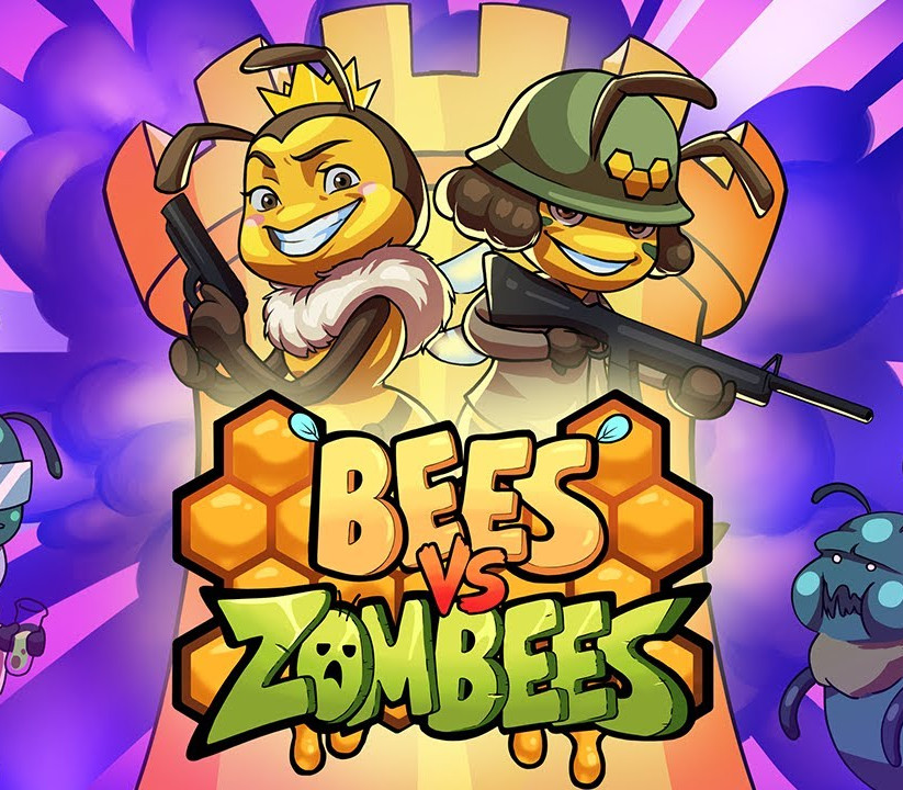 Bees vs Zombees PC Steam CD Key Logo