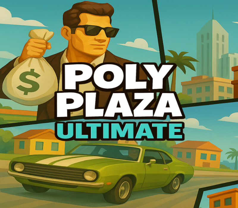 Poly Plaza ULTIMATE PC Steam CD Key Logo