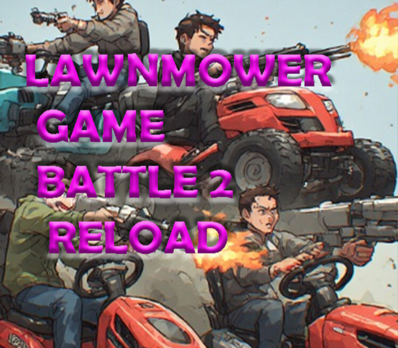 Lawnmower Game Battle 2: Reload PC Steam CD Key Logo