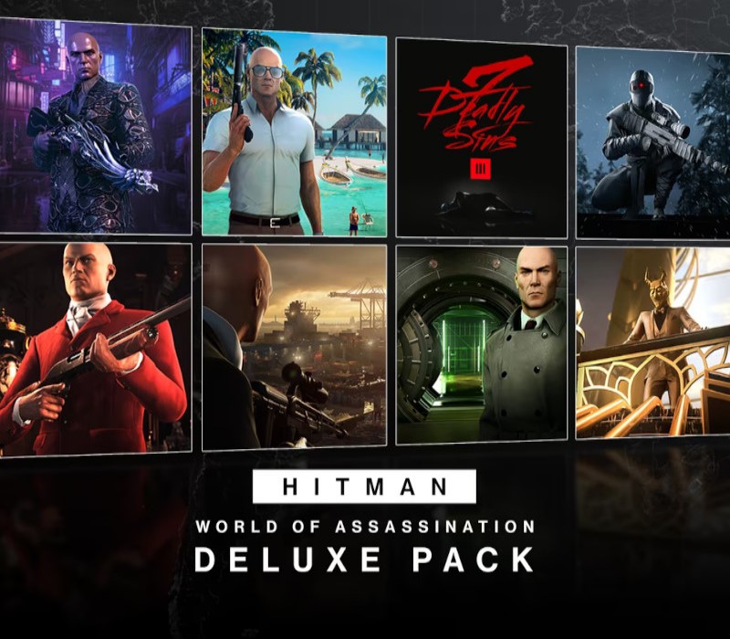 HITMAN World of Assassination - Deluxe Pack DLC US XBOX One / Xbox Series X|S CD Key Logo