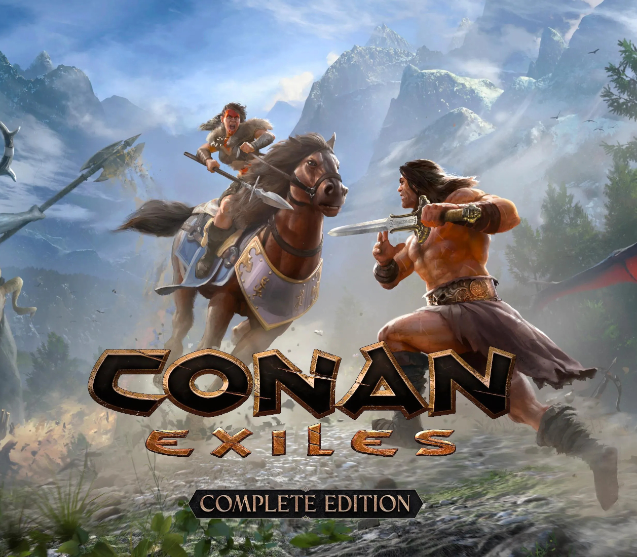 Conan Exiles Enhanced Complete Edition PC Steam CD Key Logo