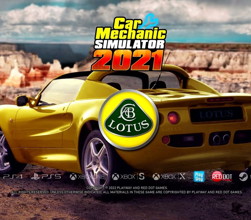 Car Mechanic Simulator 2021 - Lotus Remastered DLC AR XBOX One / Xbox Series X|S CD Key Logo