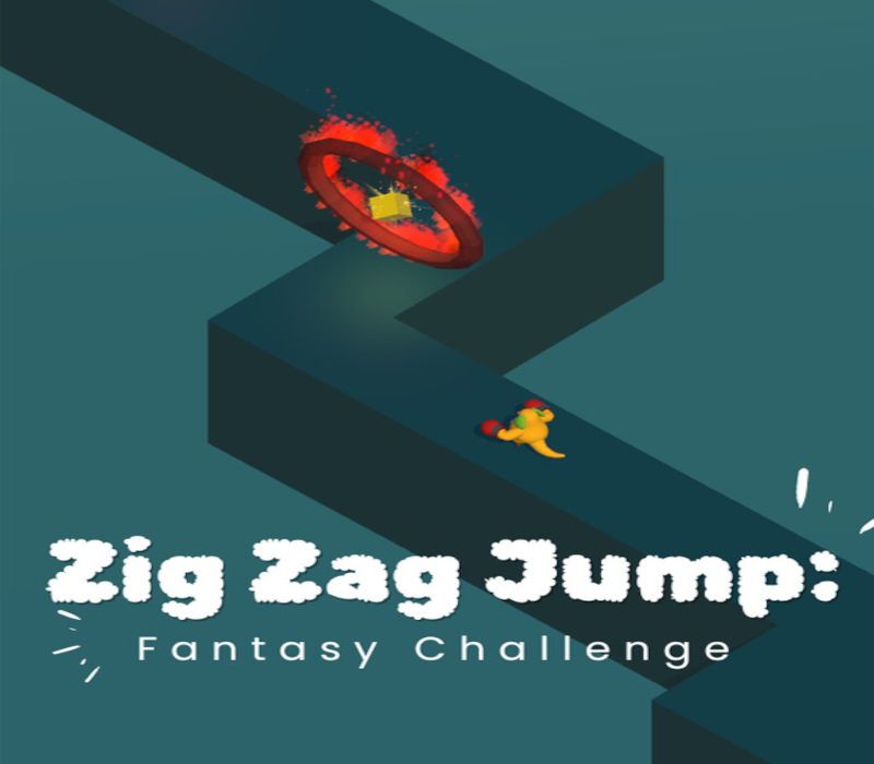 Zig Zag Jump: Fantasy Challenge PC Steam CD Key Logo