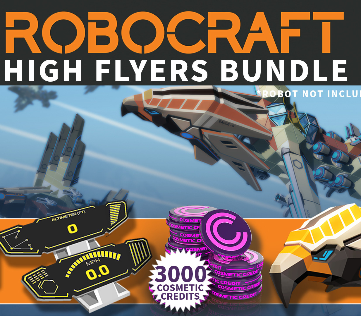 Robocraft - High Flyers Bundle Steam CD Key Logo