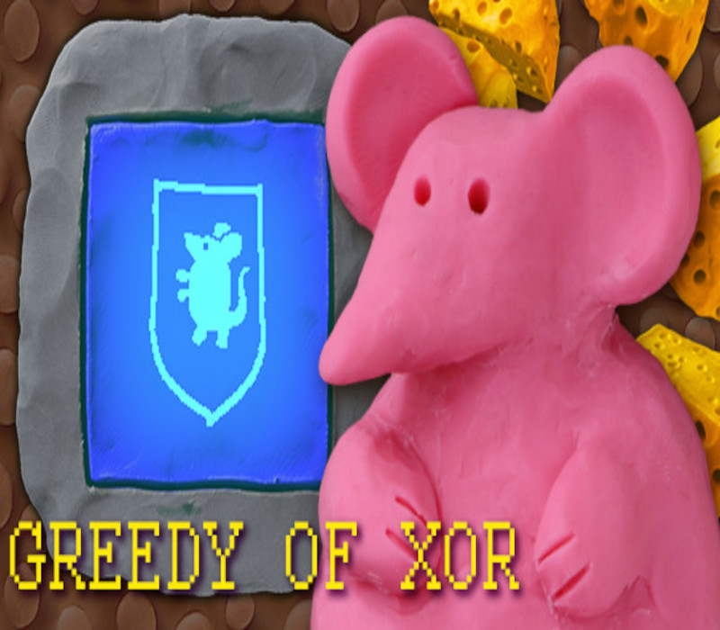 Genius Greedy Mouse: Greedy of XOR Steam CD Key Logo