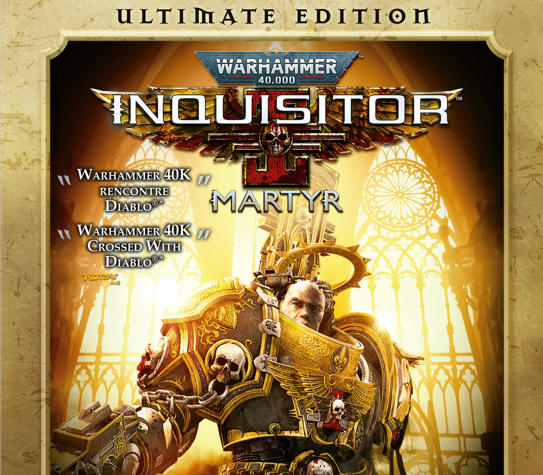 Warhammer 40,000: Inquisitor - Martyr Ultimate Edition EU Xbox Series X|S CD Key Logo